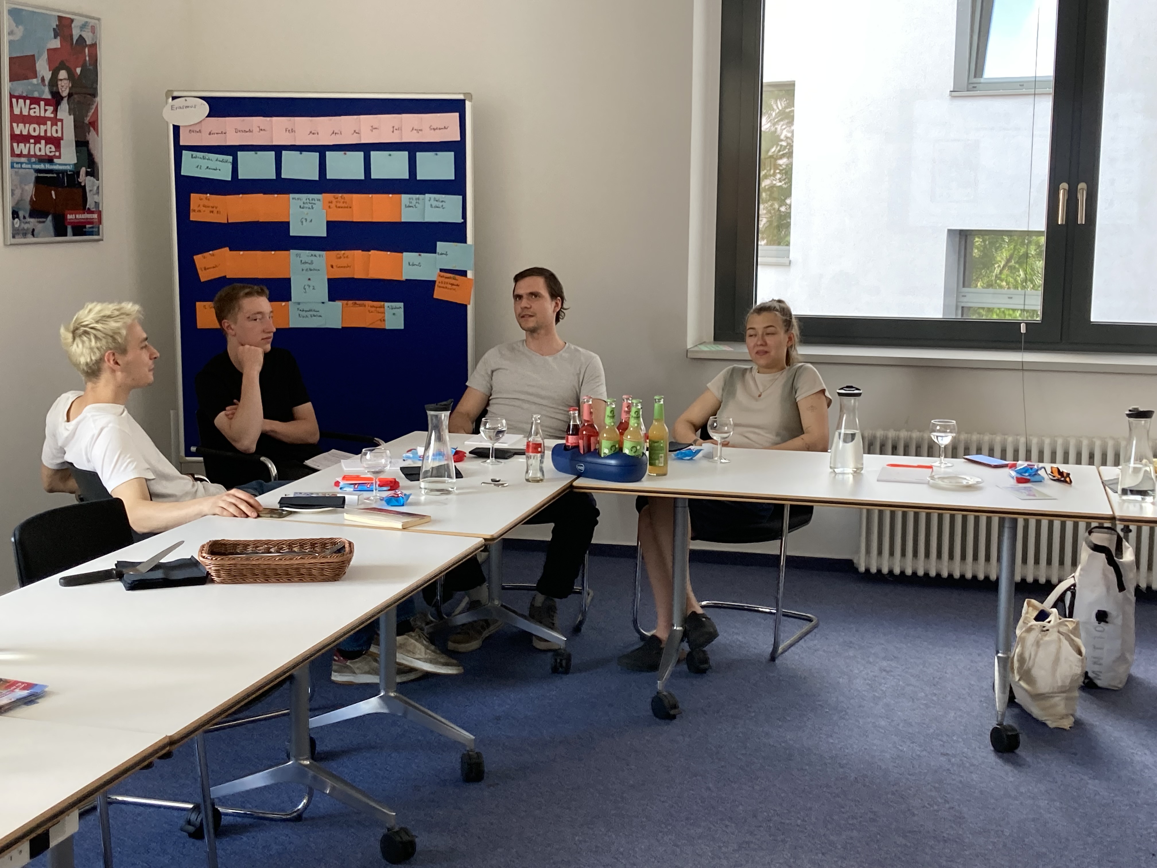 Azubis treffen sich zum gemeinsamen Austausch